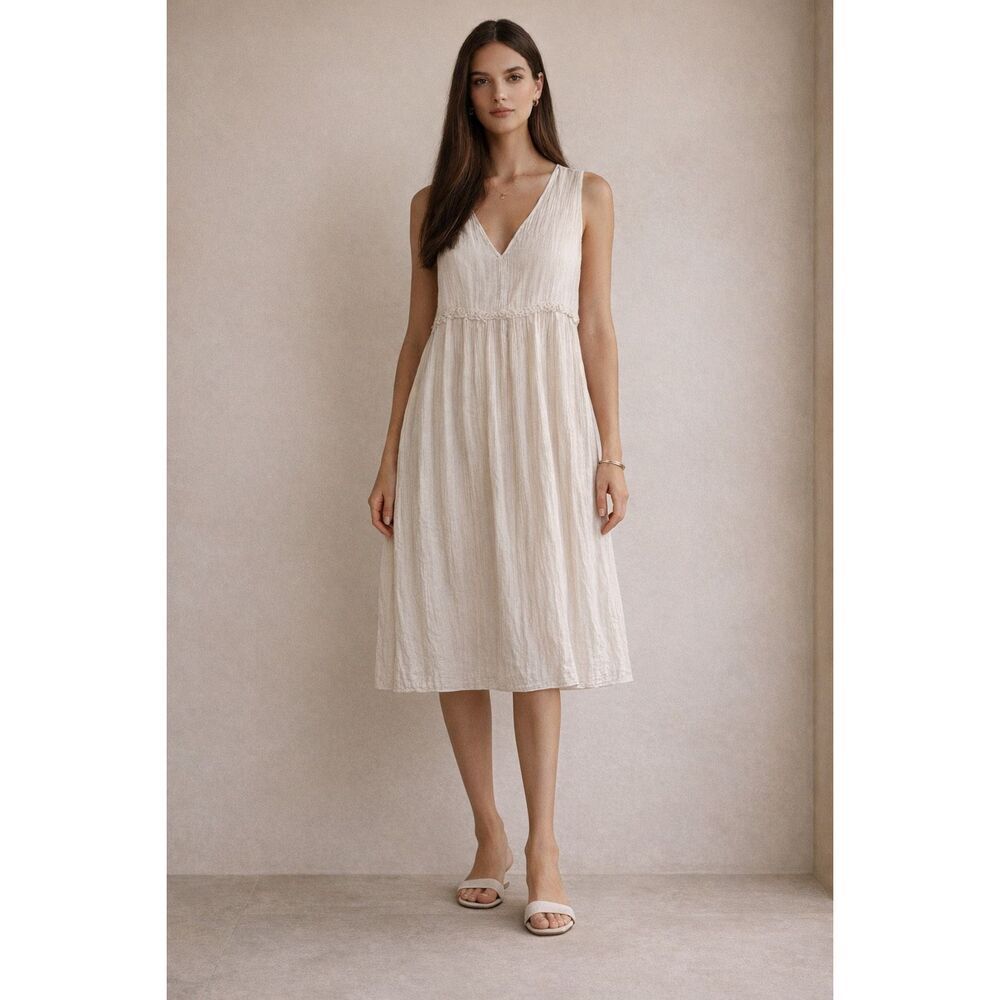 NWOT Raquel Allegra cotton gauze dress, Sz 1, $395
